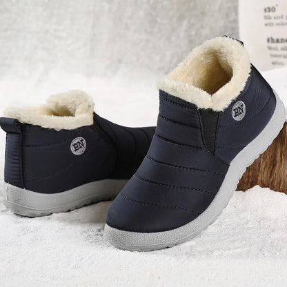 Stay Cozy and Stylish This Winter with Our Women's Waterproof Ankle Snow Boots - Perfect for Any Winter Adventure!